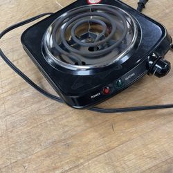 Single Burner Portable Electric Oven