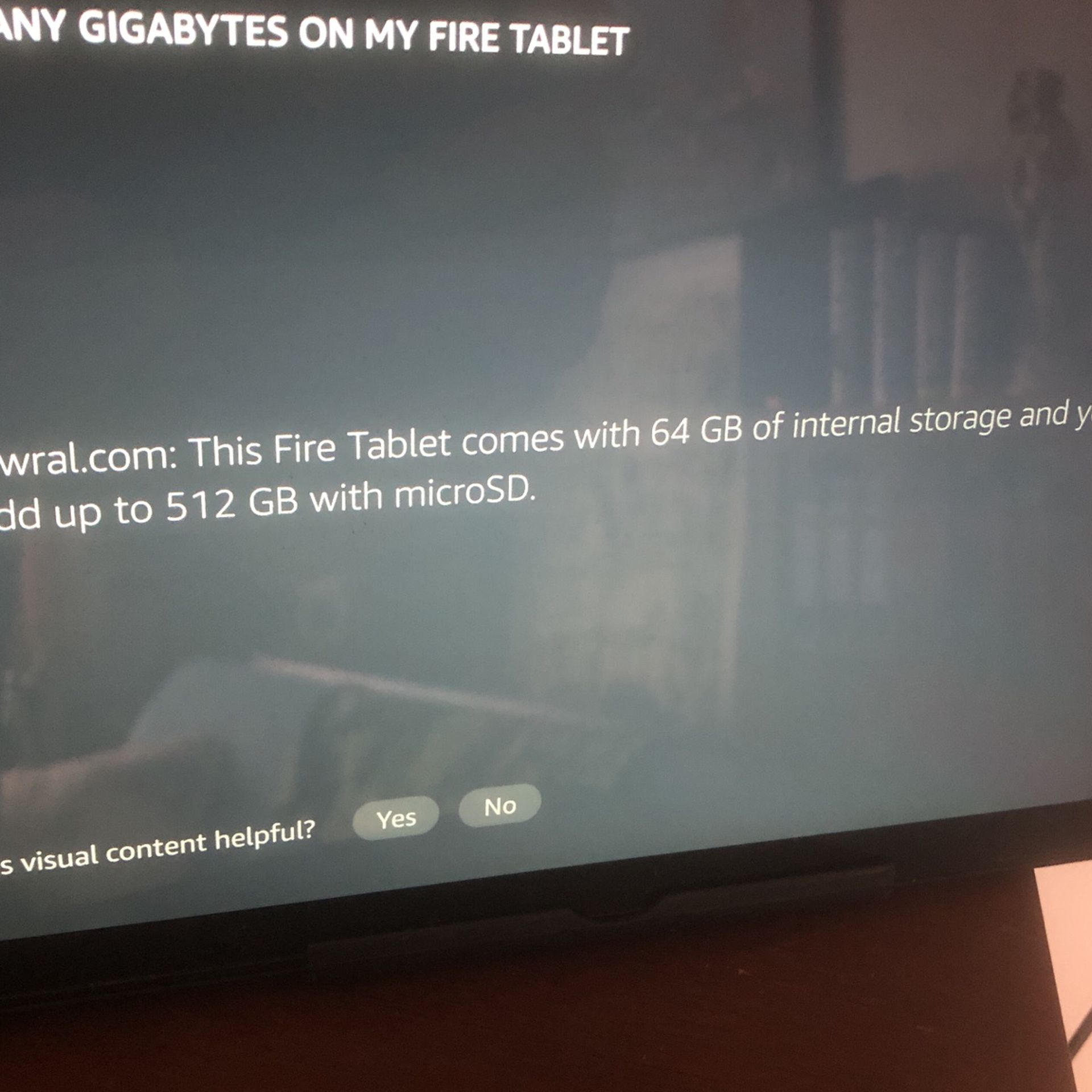 Amazon Fire Tablet 10.1 Inch Model