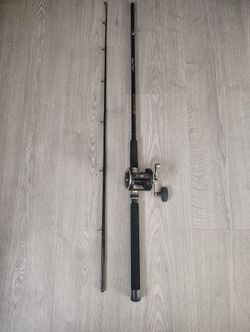 Salmon Rod Black Widow 