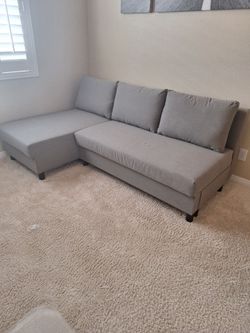 IKEA ALV DALEN 3 seat sleeper sofa with chaise
