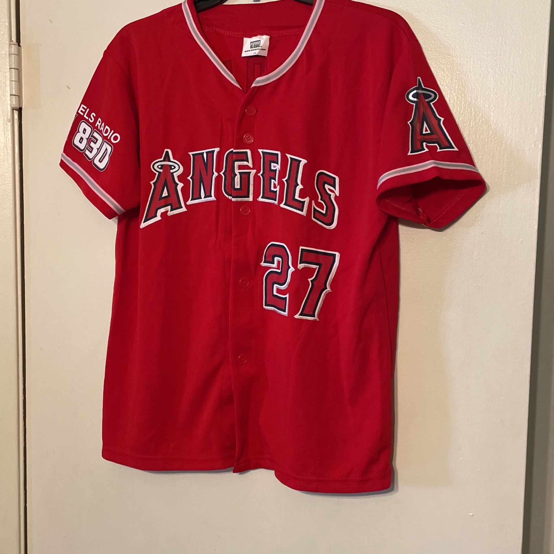 Los Angeles Angels Mike Trout Youth Jersey for Sale in Bellflower