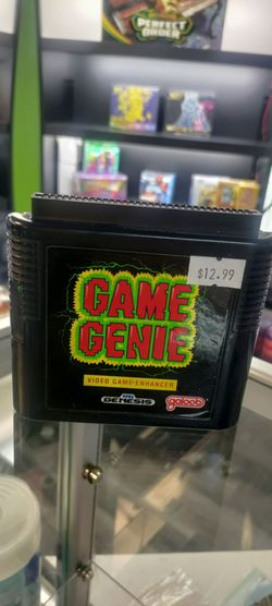 Game Genie Sega Genesis Video Game Enhancer