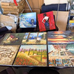 Stretched Canvas, Oil, Painting Portraits