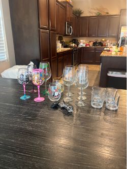 Wine and Glassware Set