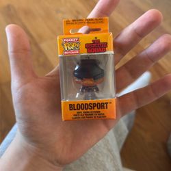 Bloodsport Suicide Squad Mini Funko Pop/keychain Collectors Edition 