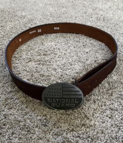 Michigan National Guard Belt Size 36