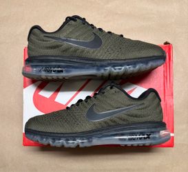 Nike Air Max 2017 Cargo Khaki Men’s size 8.5 running shoes Rare!