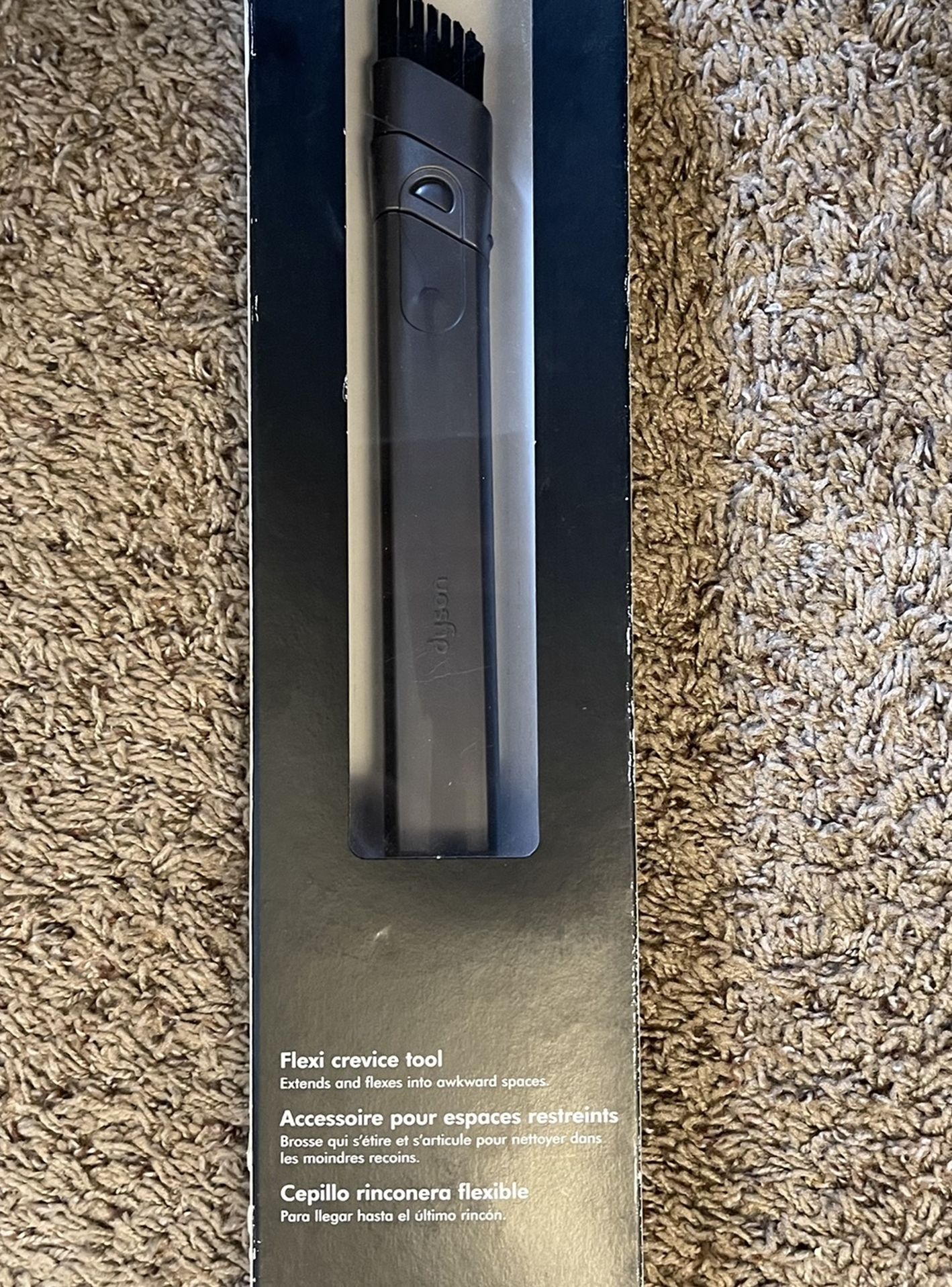Dyson Flexi Crevice Tool Attachment Gray New In Box Vacuum Cleaner Parts (NEW)