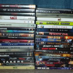 40 DVD movies
