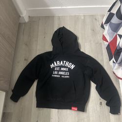 The Marathon Clothing Hoodie – Black – Los Angeles (Nipsey Hussle