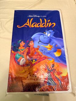 *NEW DAMAGED*Walt Disney￼ Classic Aladdin VHS
