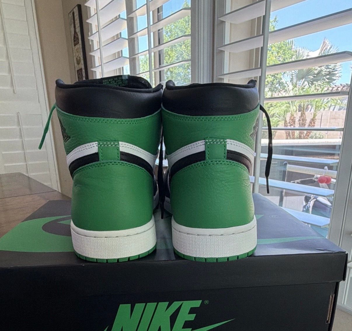 Jordan OG Green Black
