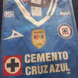 Cruz Azul Pirma Official Jersey Size L