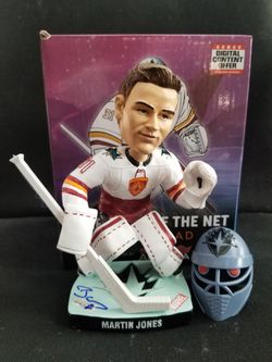 Martin Jones signed bobblehead