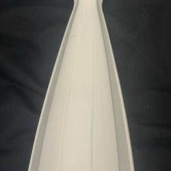 Vintage White Umbrella Raya  Vase Jonathan Adler Shabby Chic Country core Cottagecore Ceramic