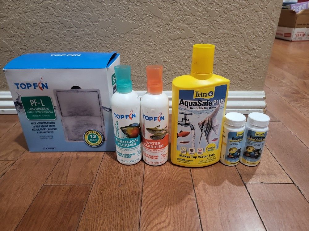 Aquarium Filters And Water Treaments