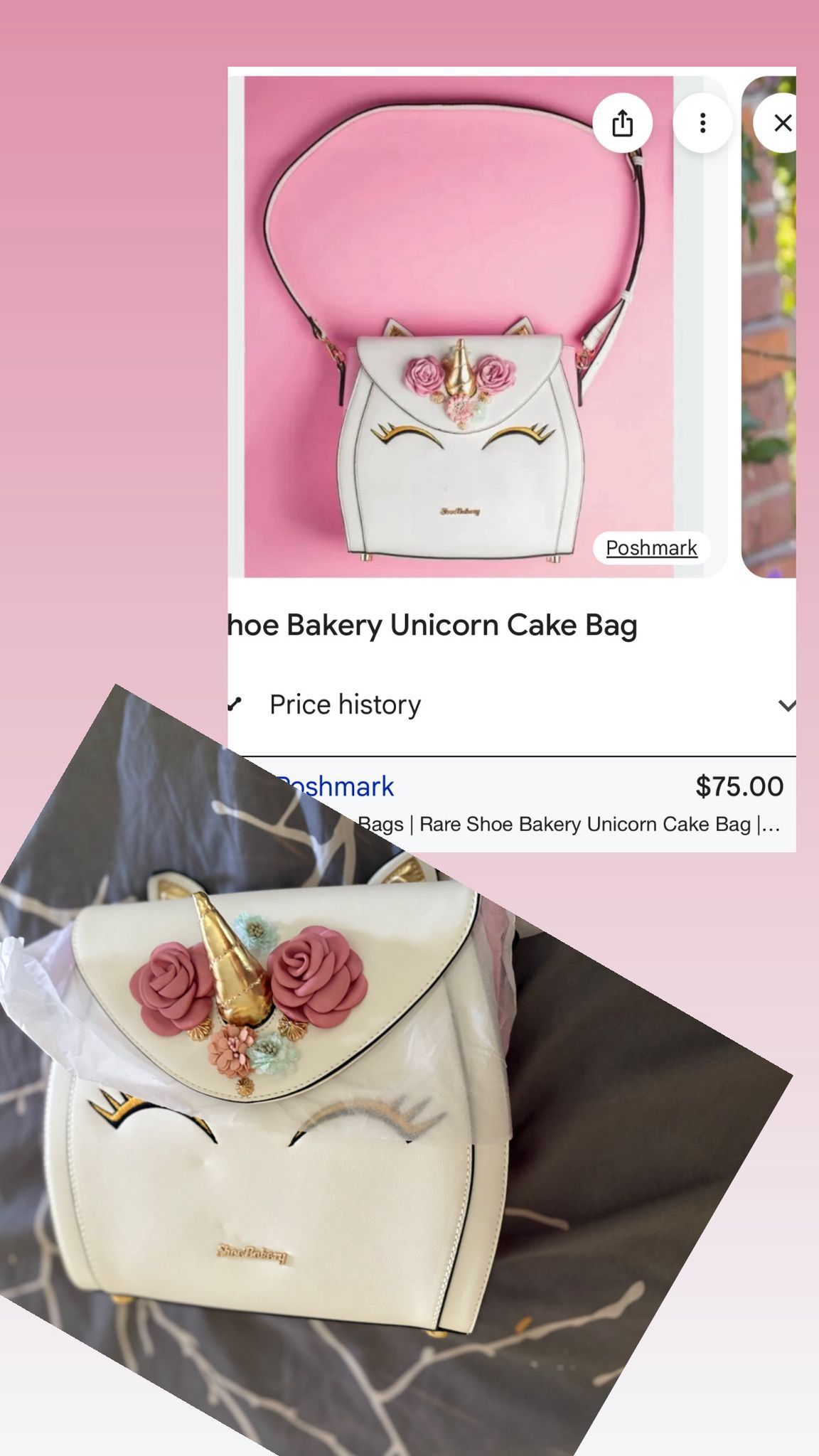 Shoe Bakery Unicorn Bag Original