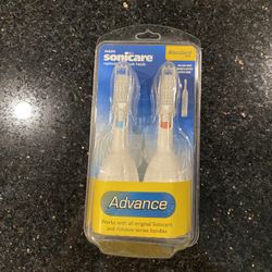 Philips Sonicare Advance HX4002 Standard Size Brush Heads 2-Pack 