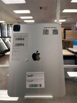 Apple iPad Pro !1"- 128GB - WIFI - Silver (4th Generation) With Warranty