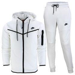 White Nike Tech Fleece