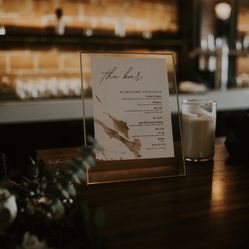 Standing gold Frames 