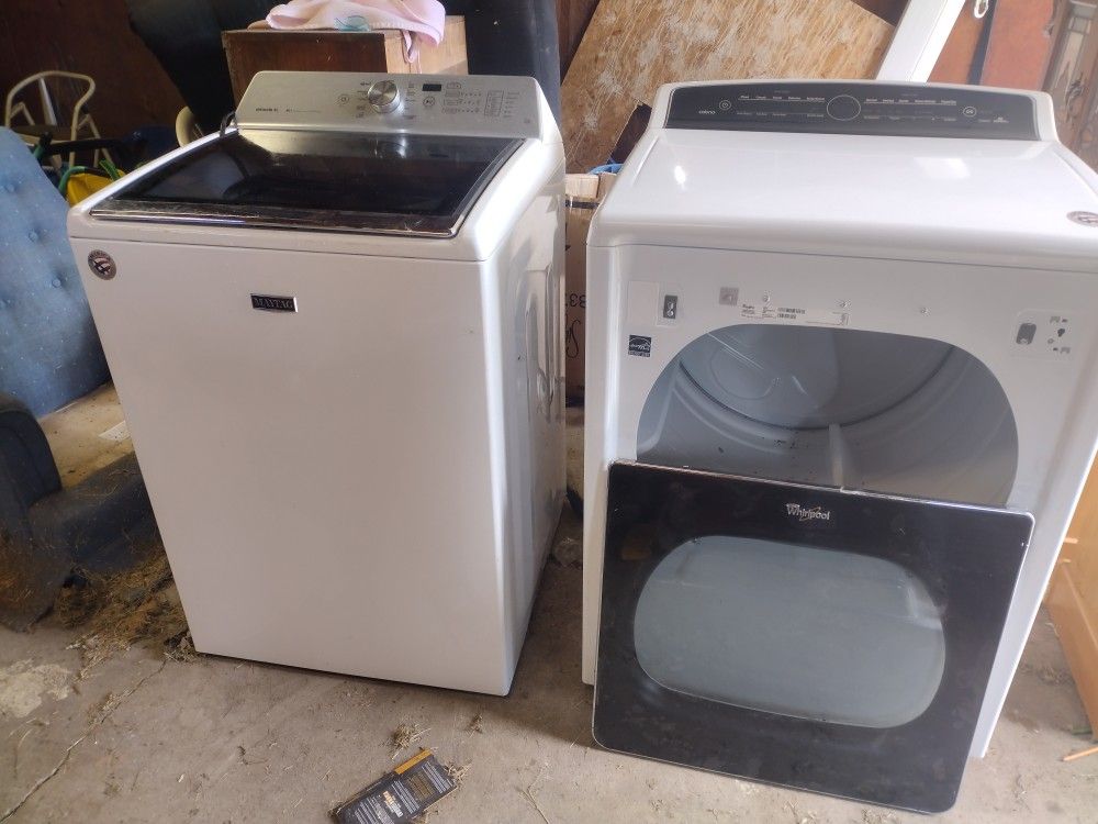 Maytag Washer And Whirlpool Dryer For Sale 
