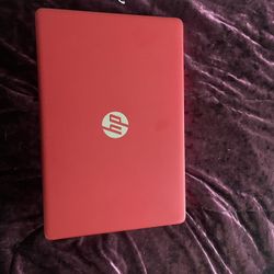 HP 15.6" Pentium 4GB/128GB Laptop-Scarlet Red 