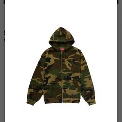Supreme Hooded Zip-up Thermal _ Size Xl - Brand New 