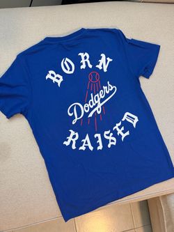 Born X raised Dodgers tee