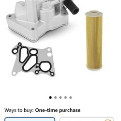 New Oil Cooler Black for Mercedes-Benz Oil Filter Housing 2009-2016 For Benz