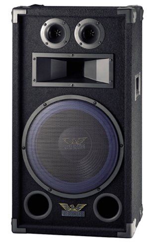 JENSEN JP-1300, 400 WATT 3-WAY BASS REFLEX SPEAKER & OTHER GOODIES