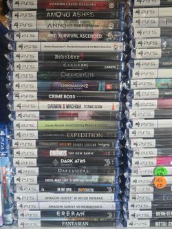 PlayStation 4 & PlayStation 5 games