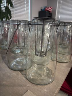 Clear Glass Center pieces