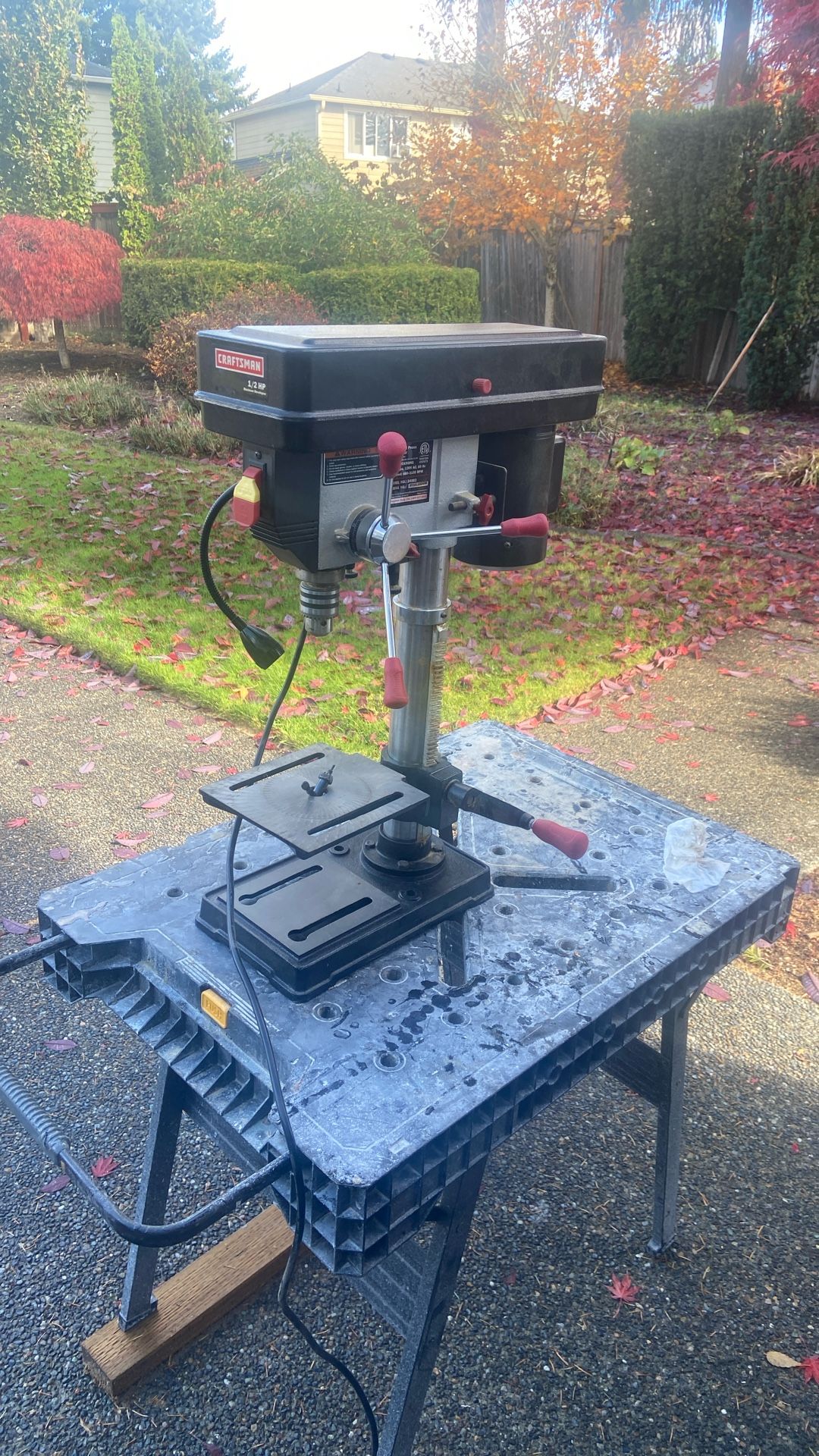 Craftsman Bench Top Drill Press