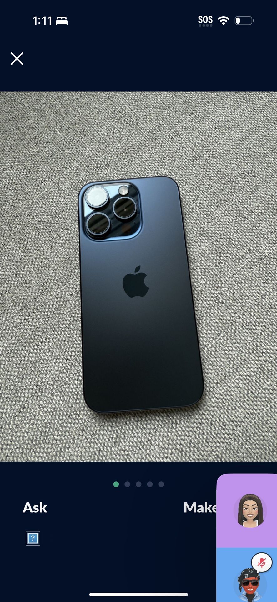 IPHONE 15 Pro Unlocked