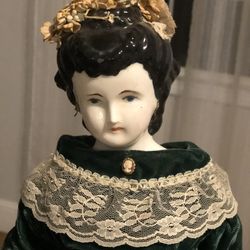 Antique 20” Porcelain Doll