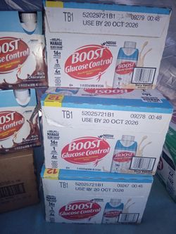 Boost Glucose Control Nutritional Drink Cases