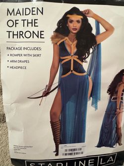 Costume Medium Large Maiden of the Throne