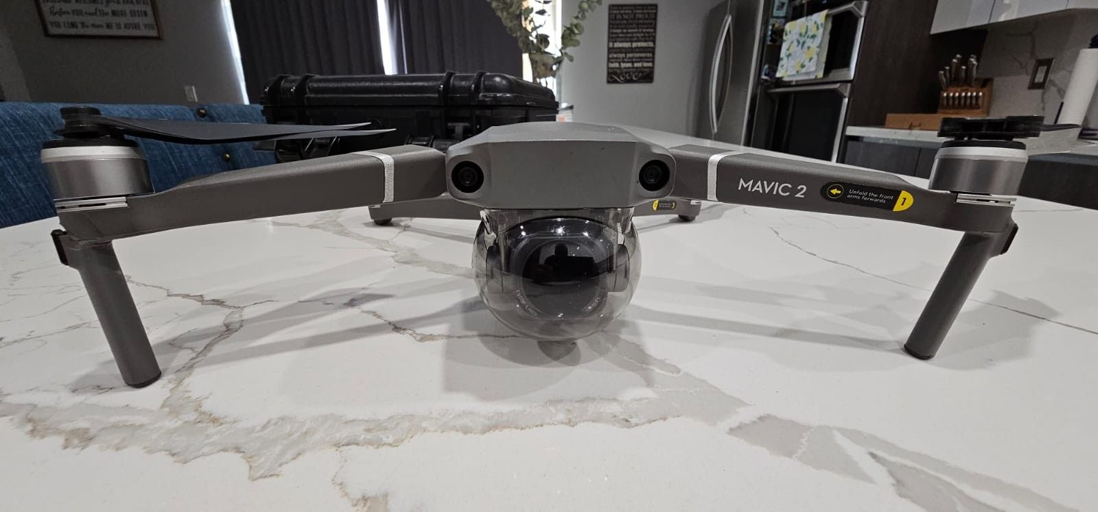 Mavic 2 Pro, including 2 batteries and water proof case
