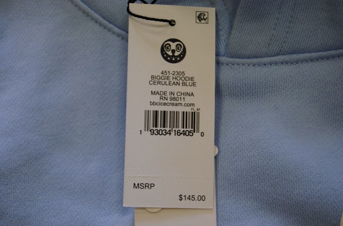 Ice cream brand hoodie size XL