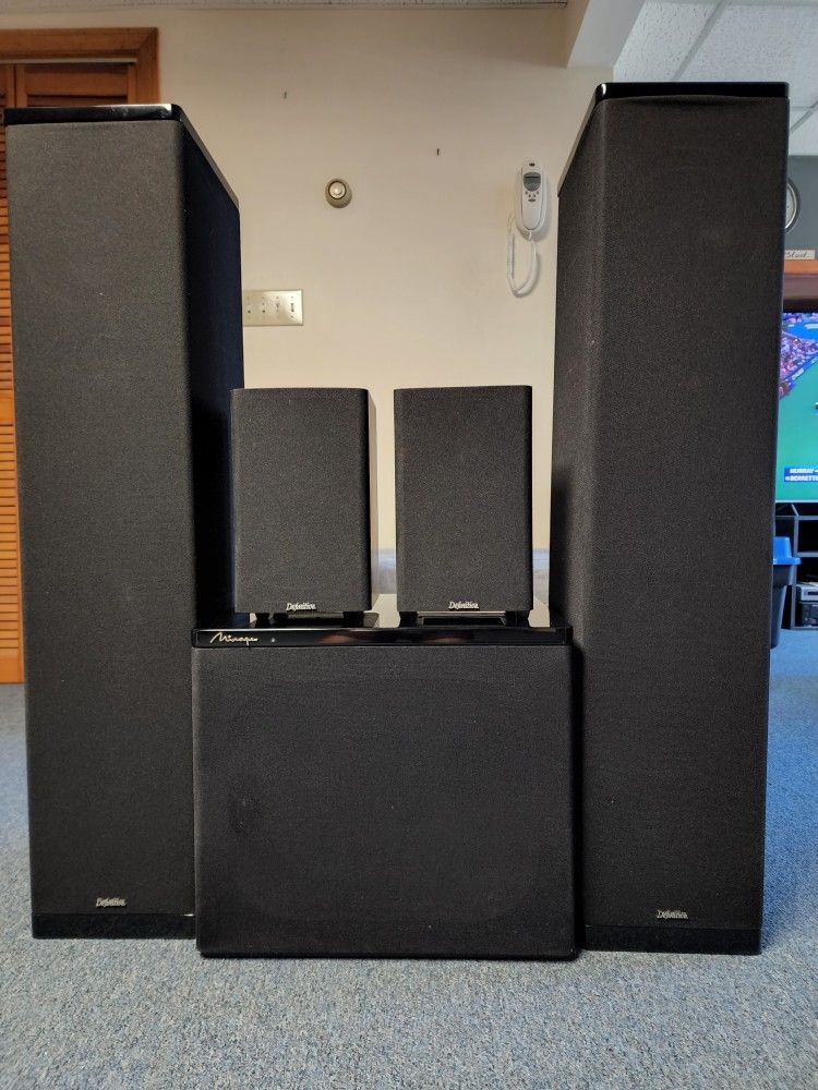 definitive technology speakers
