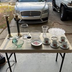 Antique collectibles Crystal Whole Lot 