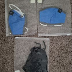 3 Facemask By Love Your Melon. 1 Adult 2 Kids