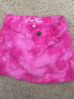 Juicy Couture toddler denim skirt