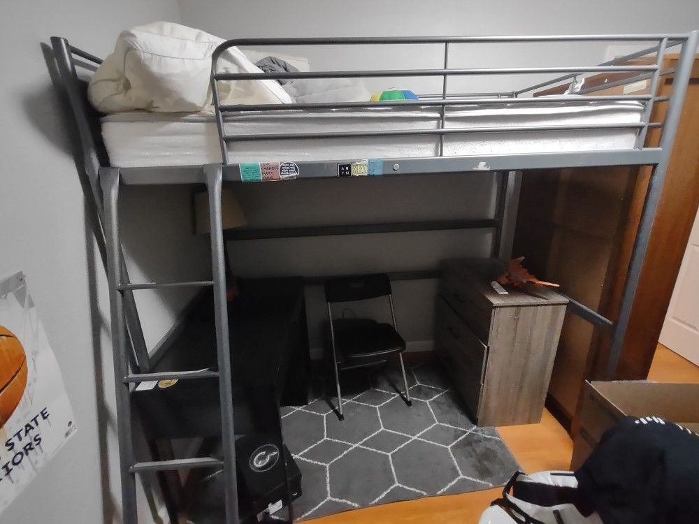 Twin Loft Bed Frame