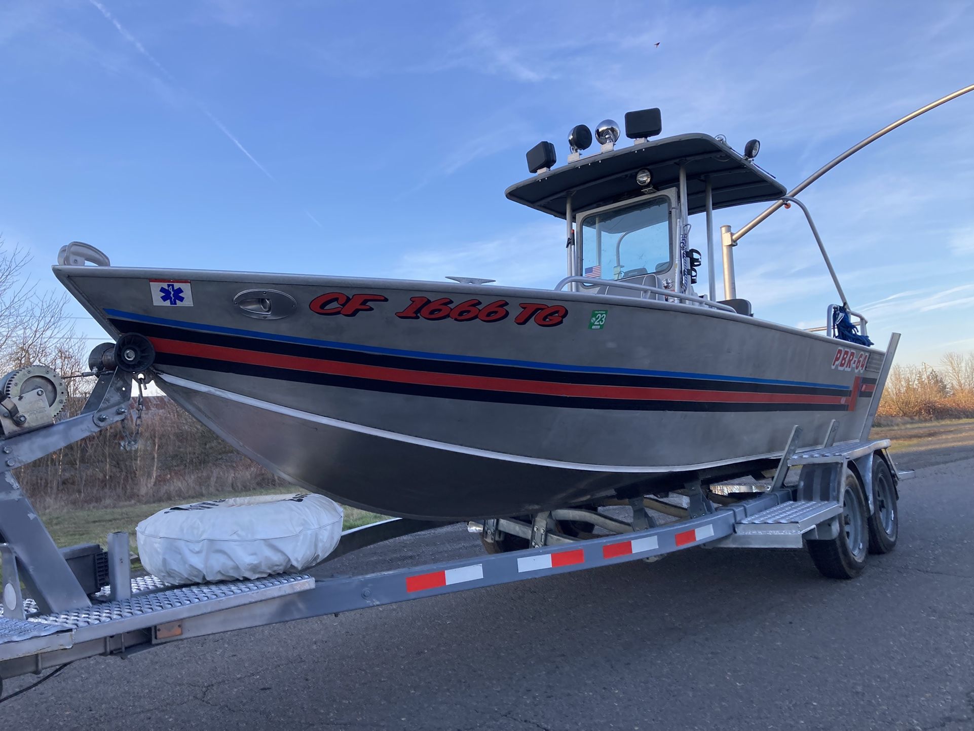 20’ Boulton Aluminum Boat Center Consul for Sale in Woodburn, OR OfferUp