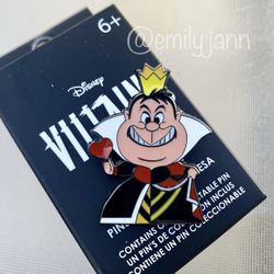 Disney Queen Of Hearts Pin