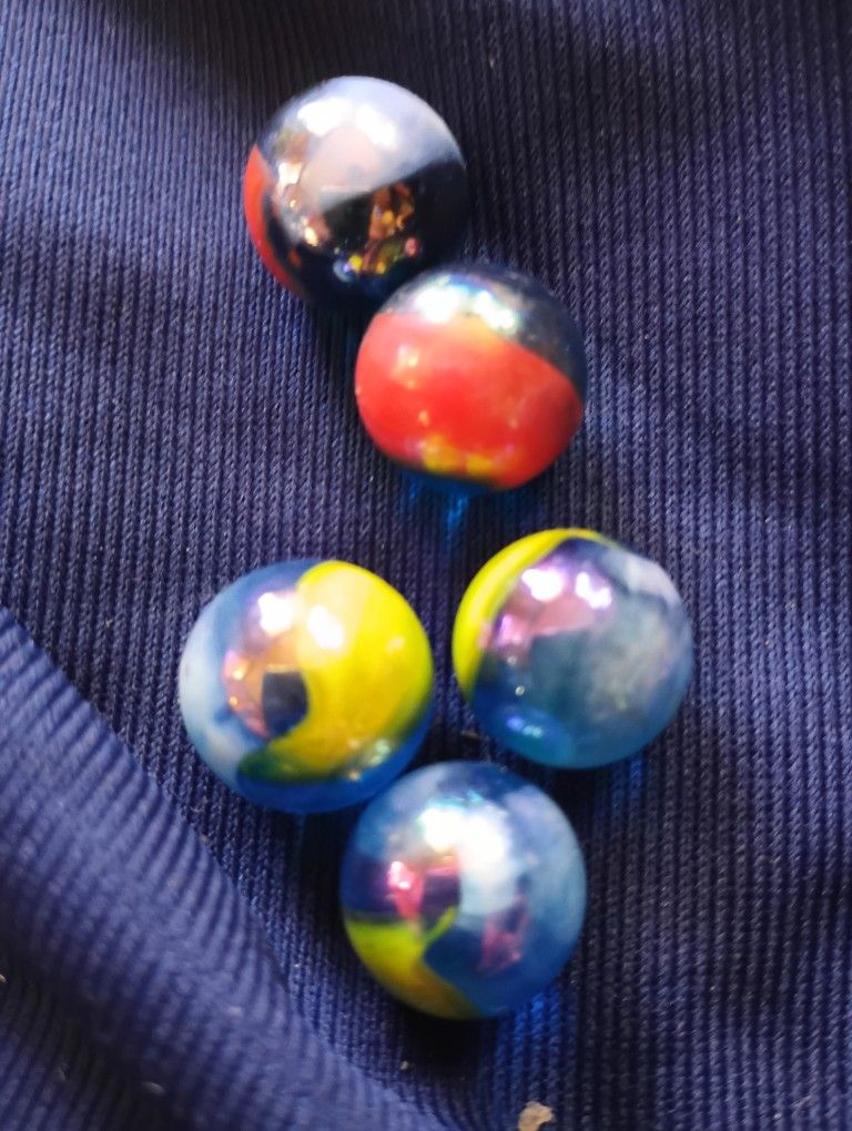 Lot Of Vintage Peltier Marbles