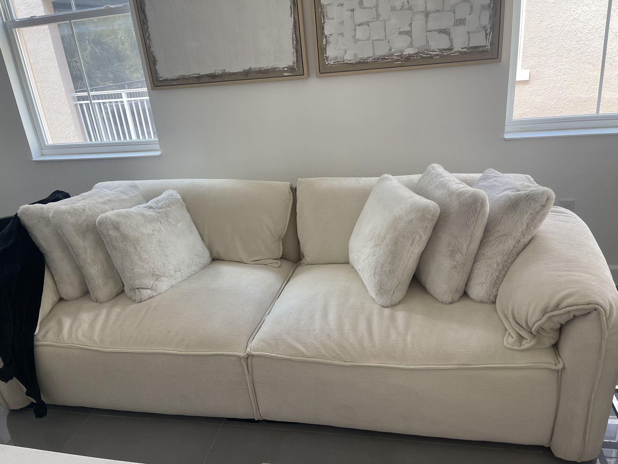 White Sofa