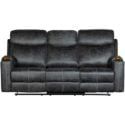 Like New! Gray Reclining Sofa & Loveseat Set